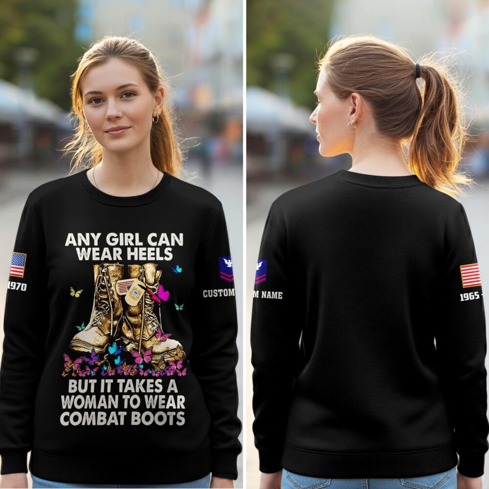 US Coast Guard, E 6 Red - Women Sweatshirt