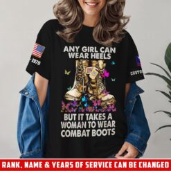 US Coast Guard, E 4 Red - Women T-Shirt