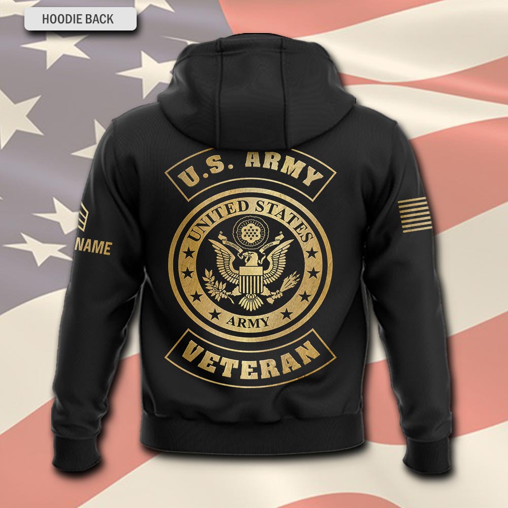 US Army, O 4 Army Major - Hoodie - Image 3