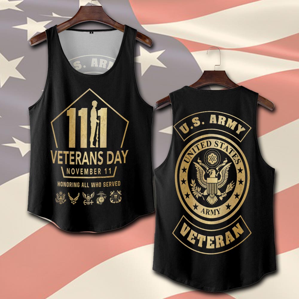 US Army, Land Of The Free, Because Of The Brave - Tank-Top