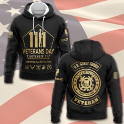 US Coast Guard, E 4 Red - Hoodie