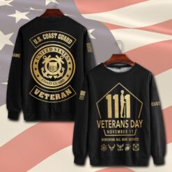 US Coast Guard, Proud Veteran - Sweatshirt