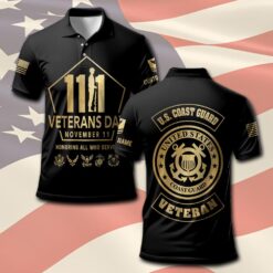 US Coast Guard, All Gave Some, Some Gave All - Polo Shirt