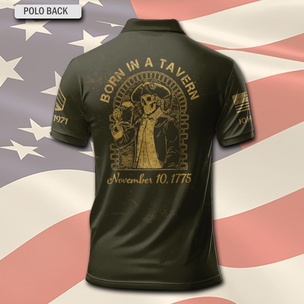 US Marine Corps, O 3 Marines Captain - Polo Shirt - Image 3