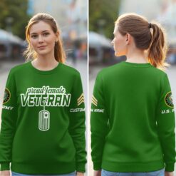 US Army, E 3 Army Private First Class - Women Sweatshirt