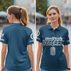 US Air Force , E 2 Air Force Airman - Women Polo Shirt