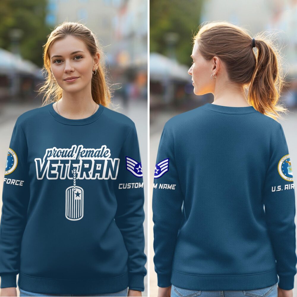 US Air Force , No One Gets Left Behind - Women Sweatshirt