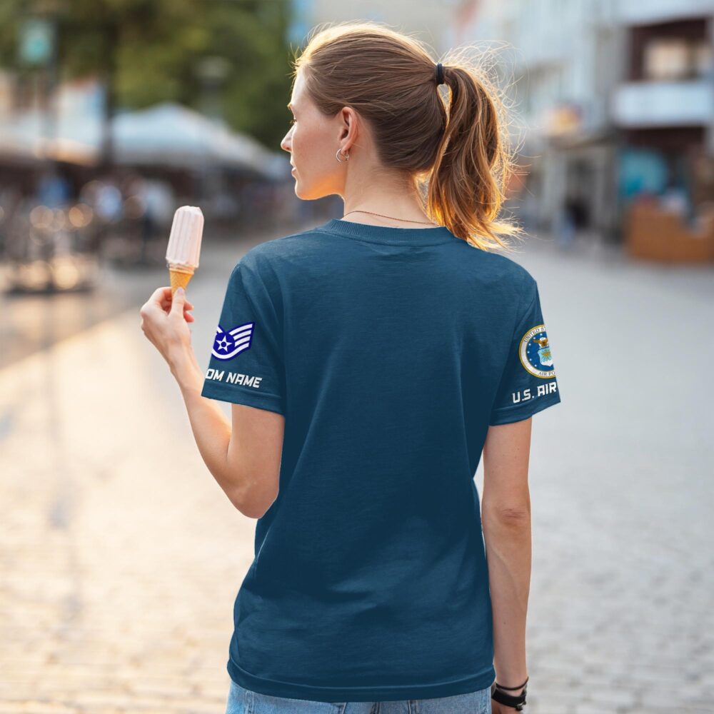 US Air Force , Honoring All Who Served - Women T-Shirt - Image 3