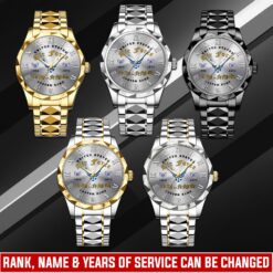 US Air Force, We Own The Sky - Diamond-Cut Bezel Watch