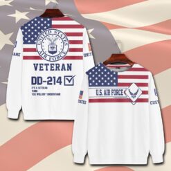 US Air Force , Proud Veteran - Sweatshirt
