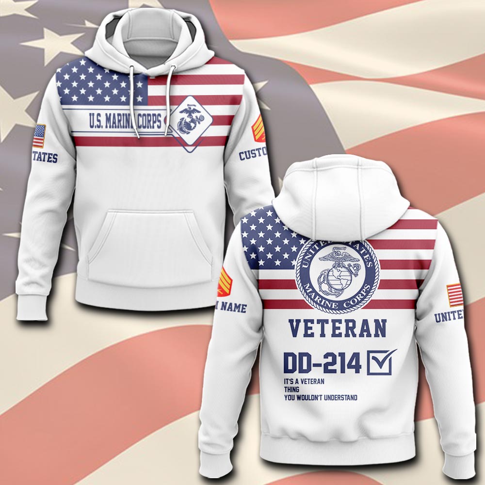 US Marine Corps, E 4 Marines Corporal - Hoodie