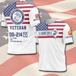 US Marine Corps, Never Retreat, Never Surrender - T-Shirt