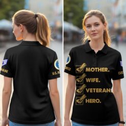 US Air Force , Aim High … Fly-Fight-Win - Women Polo Shirt