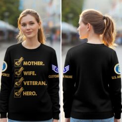 US Air Force , E 7 Air Force Master Sergeant - Women Sweatshirt
