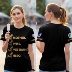 US Air Force , E 9 Air Force Chief Master Sergeant - Women T-Shirt