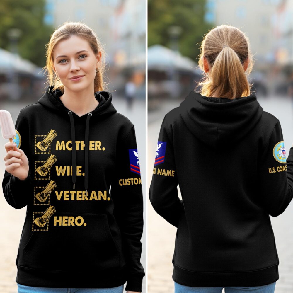 US Coast Guard, Lest We Forget - Women Hoodie