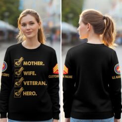 US Marine Corps, E 4 Marines Corporal - Women Sweatshirt