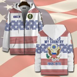 US Army, O 6 Army Colonel - Zip Hoodie