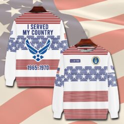 US Air Force , Proud Veteran - Sweatshirt