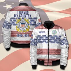 US Coast Guard, E 9 Gold - Bomber Jacket