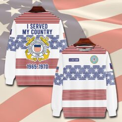 US Coast Guard, E 6 Red - Sweatshirt