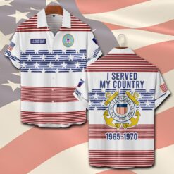 US Coast Guard, No One Gets Left Behind - Short Sleeve Button Shirt