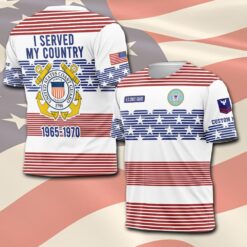 US Coast Guard, Served With Pride - T-Shirt