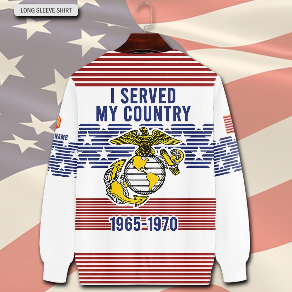 US Marine Corps, Honoring All Who Served - Sweatshirt - Image 3