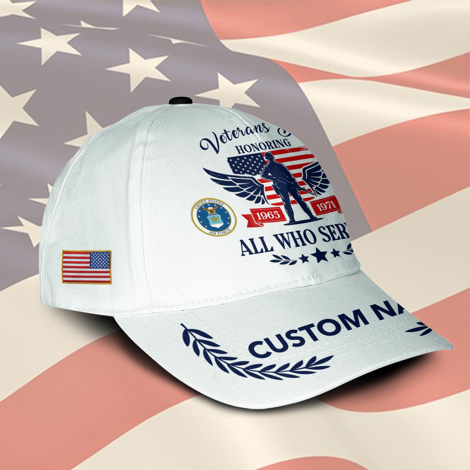 US Air Force, No One Fights Alone - Classic Cap - Image 2