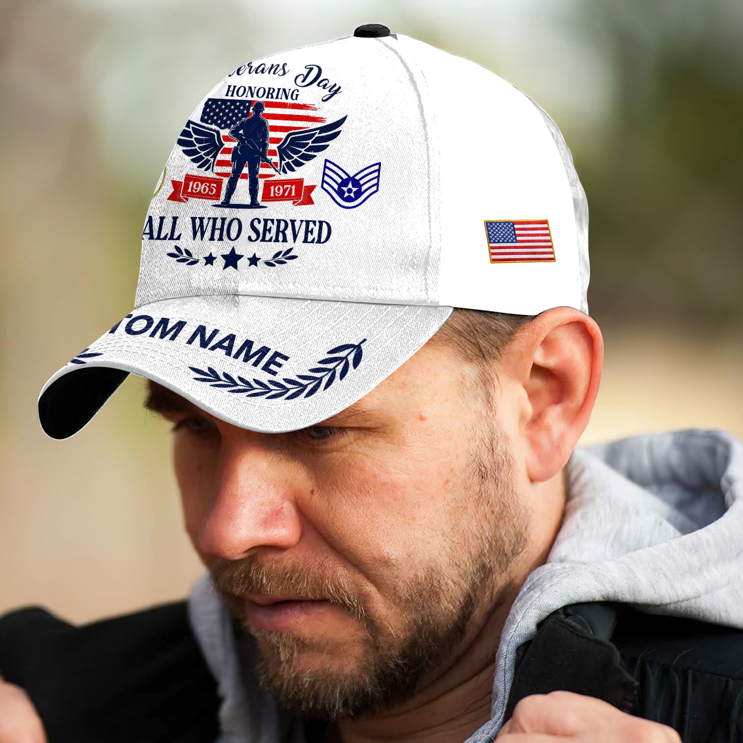 US Air Force, No One Fights Alone - Classic Cap - Image 3