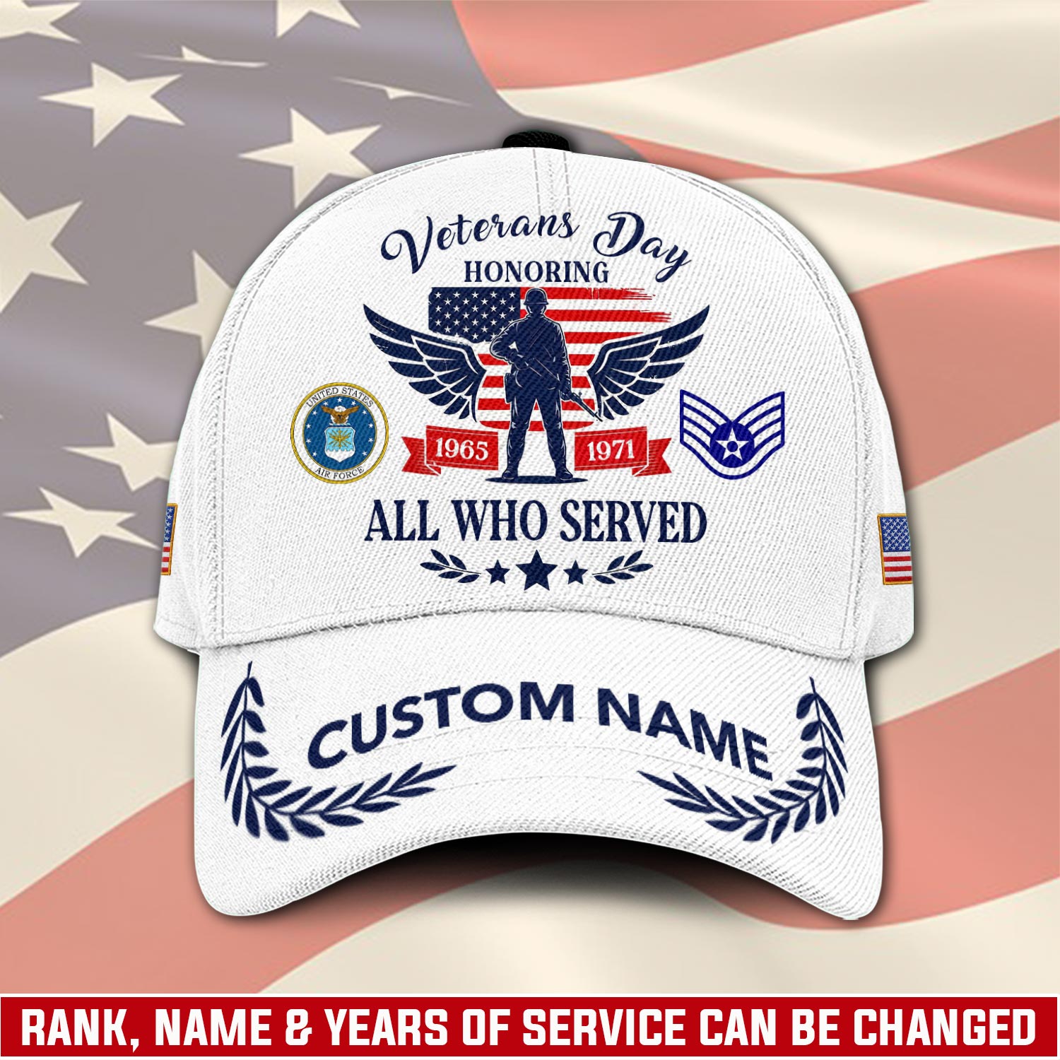 US Air Force, No One Fights Alone - Classic Cap