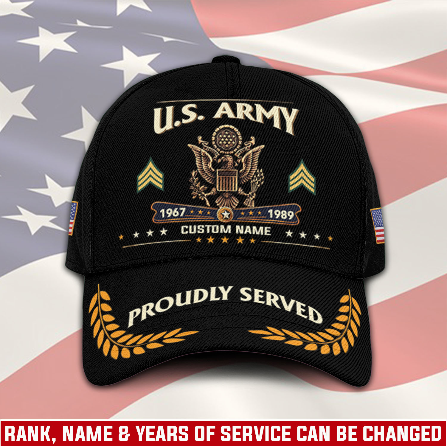 US Army, O 4 Army Major - Classic Cap