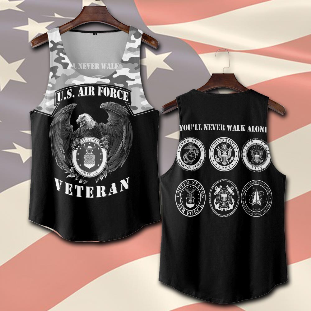US Air Force , No One Fights Alone - Tank-Top