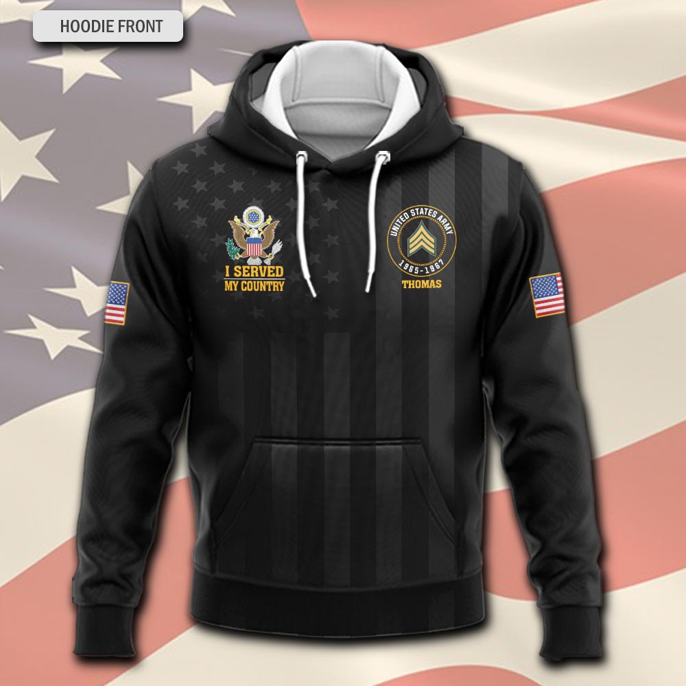 US Army, No One Fights Alone - Hoodie - Image 2