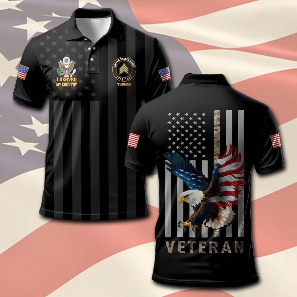 US Army, O 3 Army Captain - Polo Shirt
