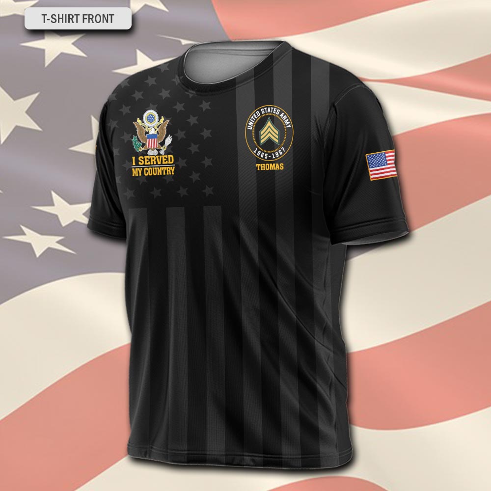 US Army, All Gave Some, Some Gave All - T-Shirt - Image 2