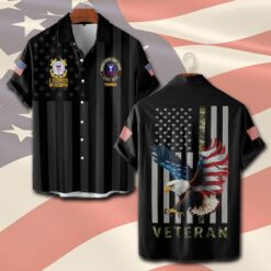 US Coast Guard, Served With Pride - Short Sleeve Button Shirt