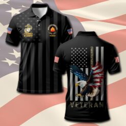 US Marine Corps, Honoring All Who Served - Polo Shirt