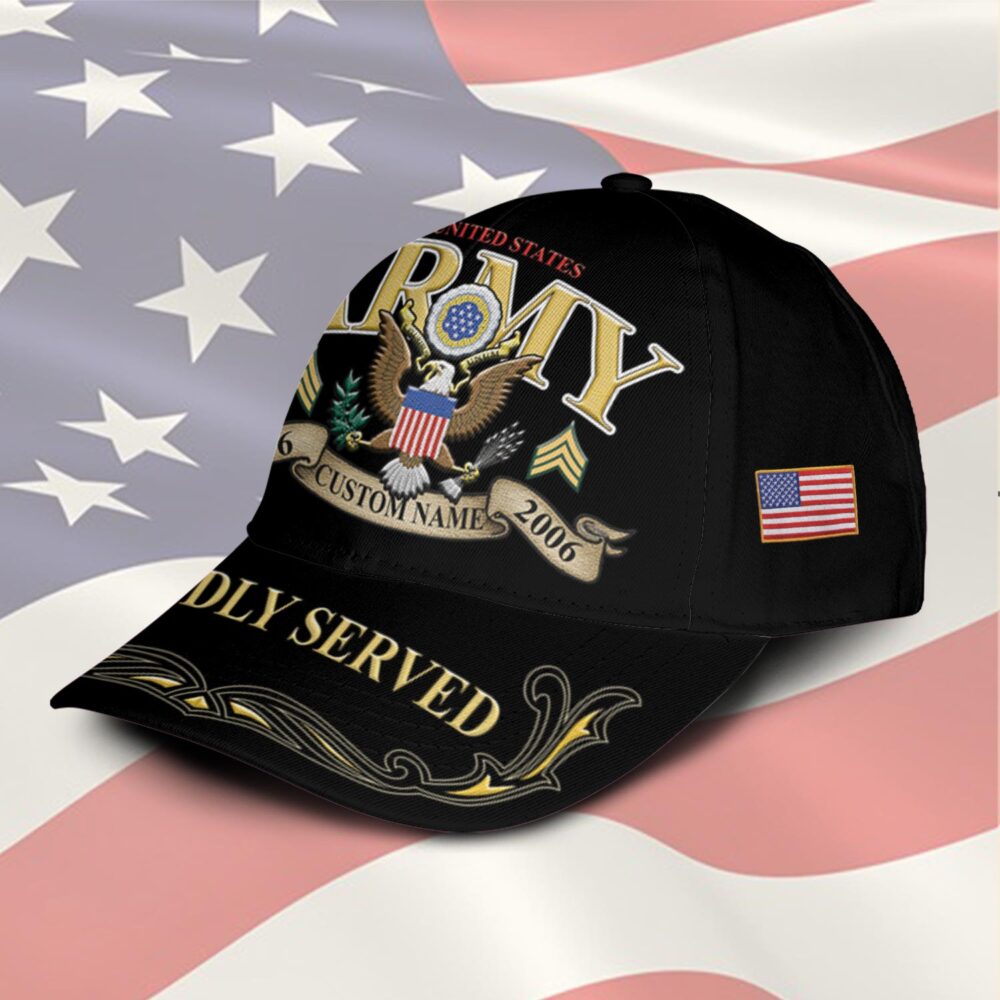 US Army, E 4 Army Specialist - Classic Cap - Image 2