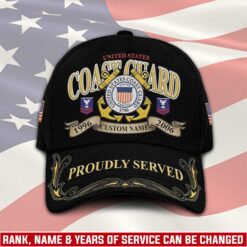 US Coast Guard, E 9 Gold - Classic Cap
