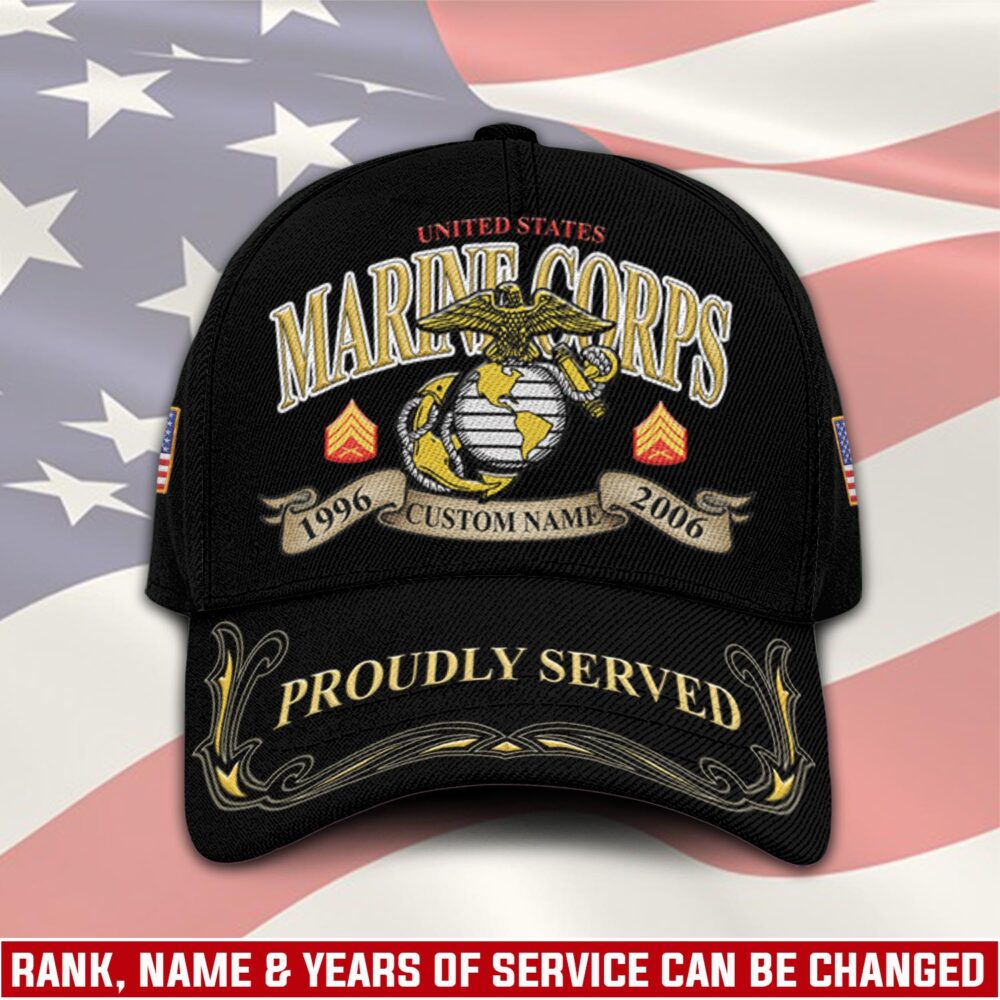 US Marine Corps, Honoring All Who Served - Classic Cap