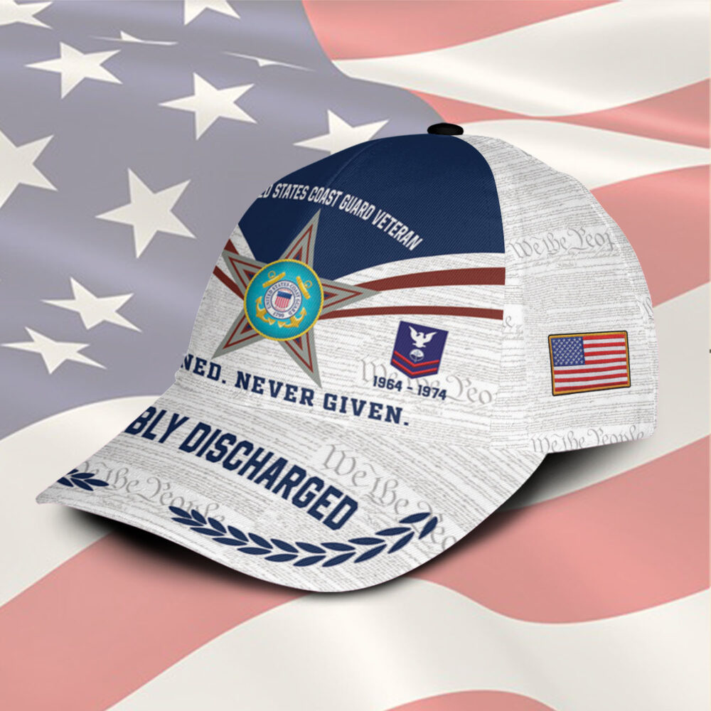 US Coast Guard, E 3 Red - Classic Cap - Image 2