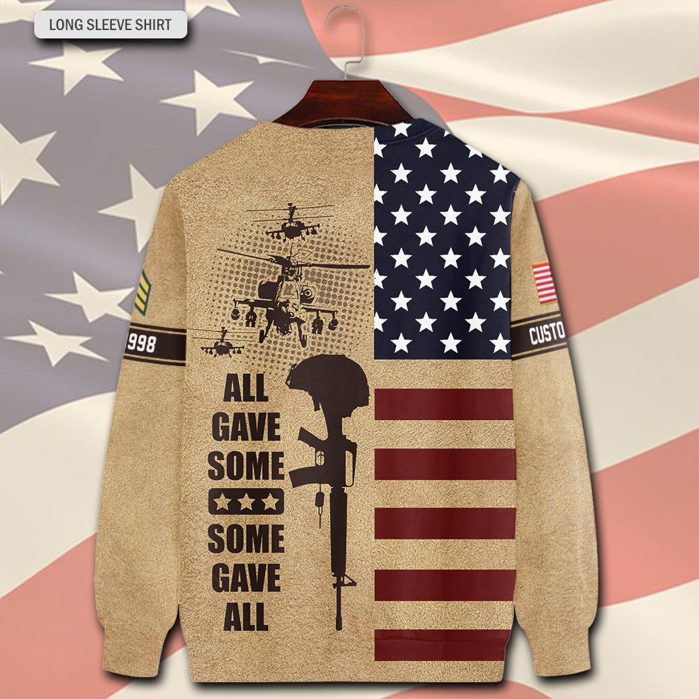 US Army, All Gave Some, Some Gave All - Sweatshirt - Image 3