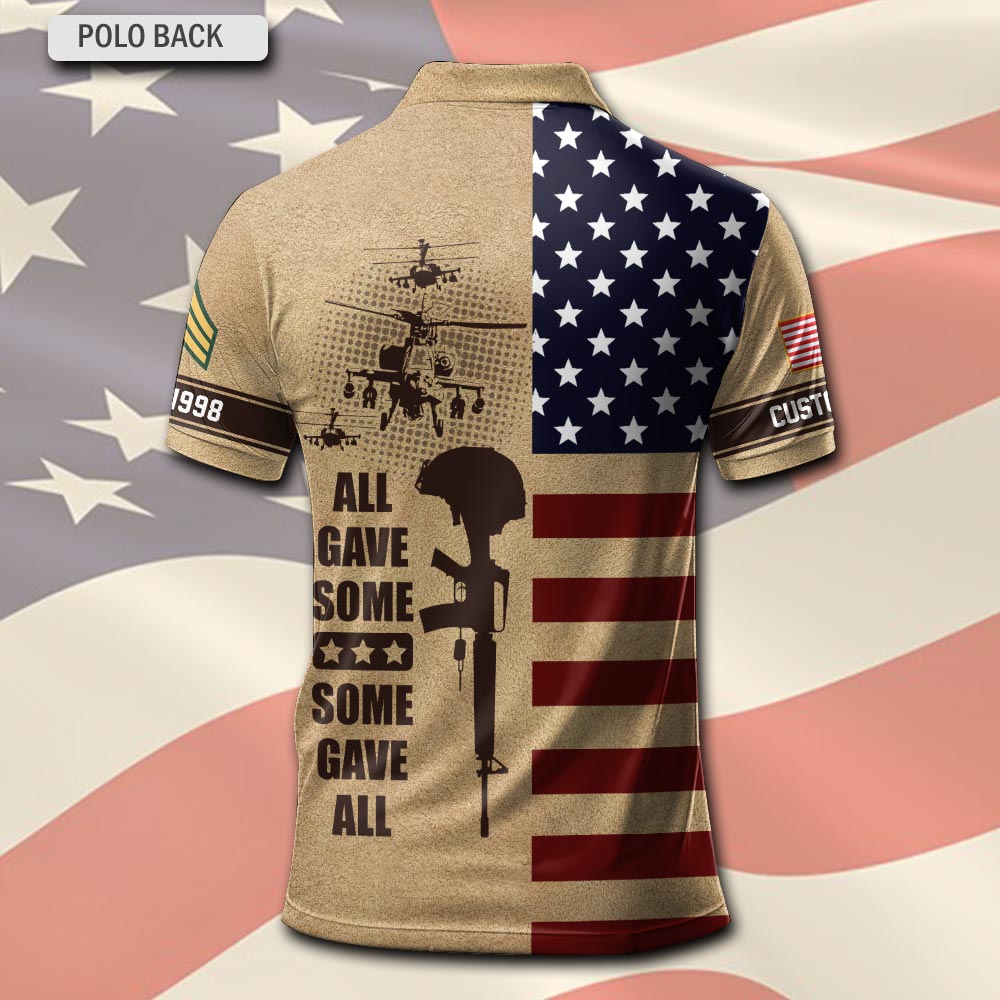 US Army, Remember - Honor - Respect - Polo Shirt - Image 3