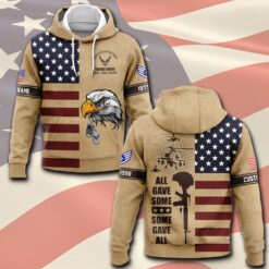 US Air Force , All Gave Some, Some Gave All - Hoodie