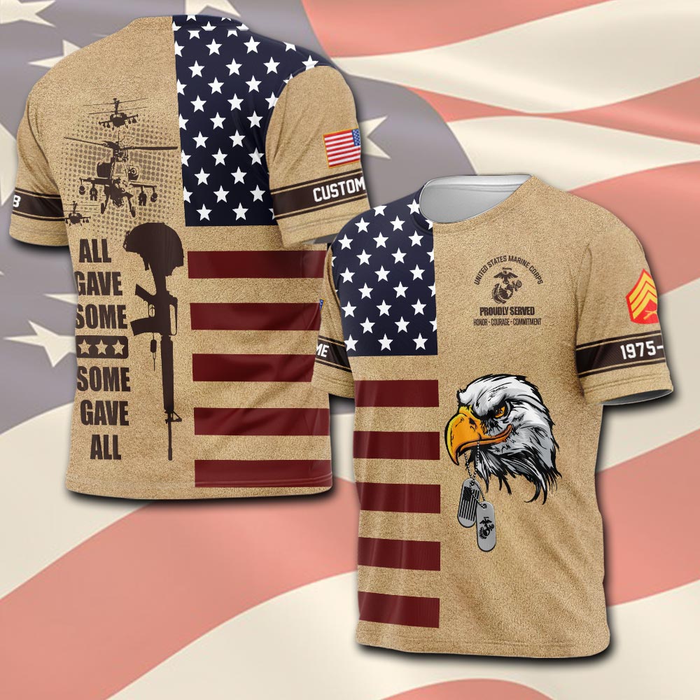 US Marine Corps, Life And Pride - T-Shirt