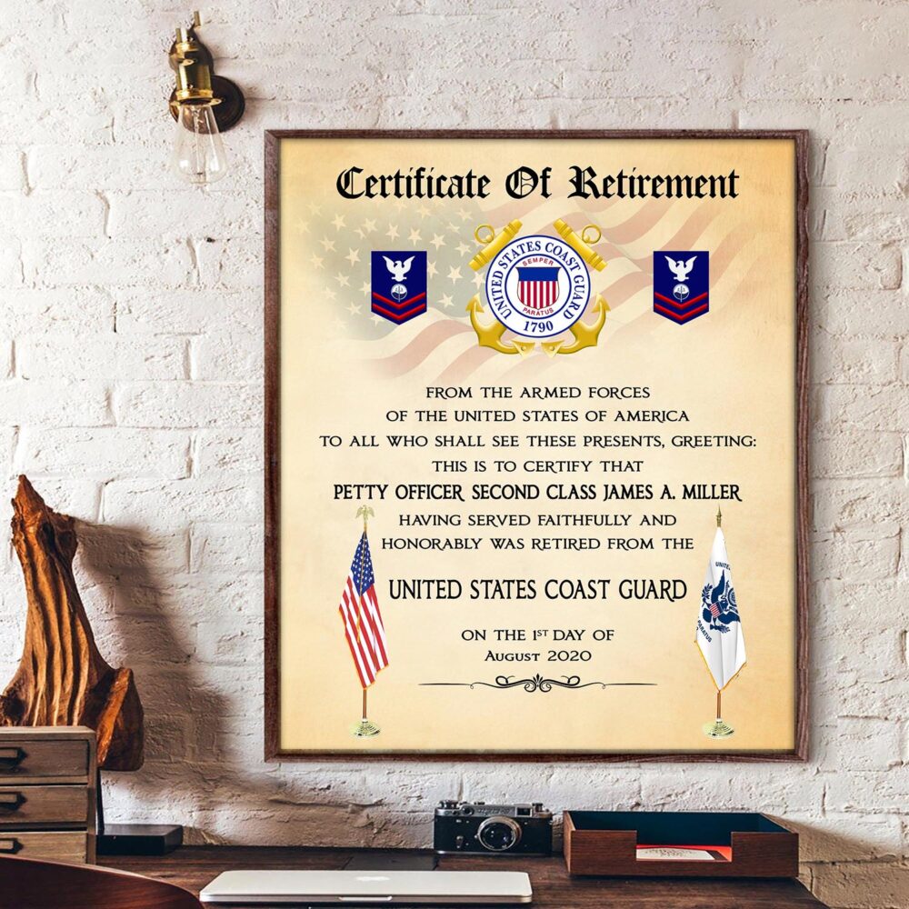 US Coast Guard, Semper Paratus - Poster 36x24in - Image 2