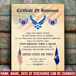 US Air Force, O 6 Air Force Colonel - Canvas (With Frame) 10x8in