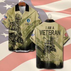 US Air Force , Thank a Veteran - Short Sleeve Button Shirt