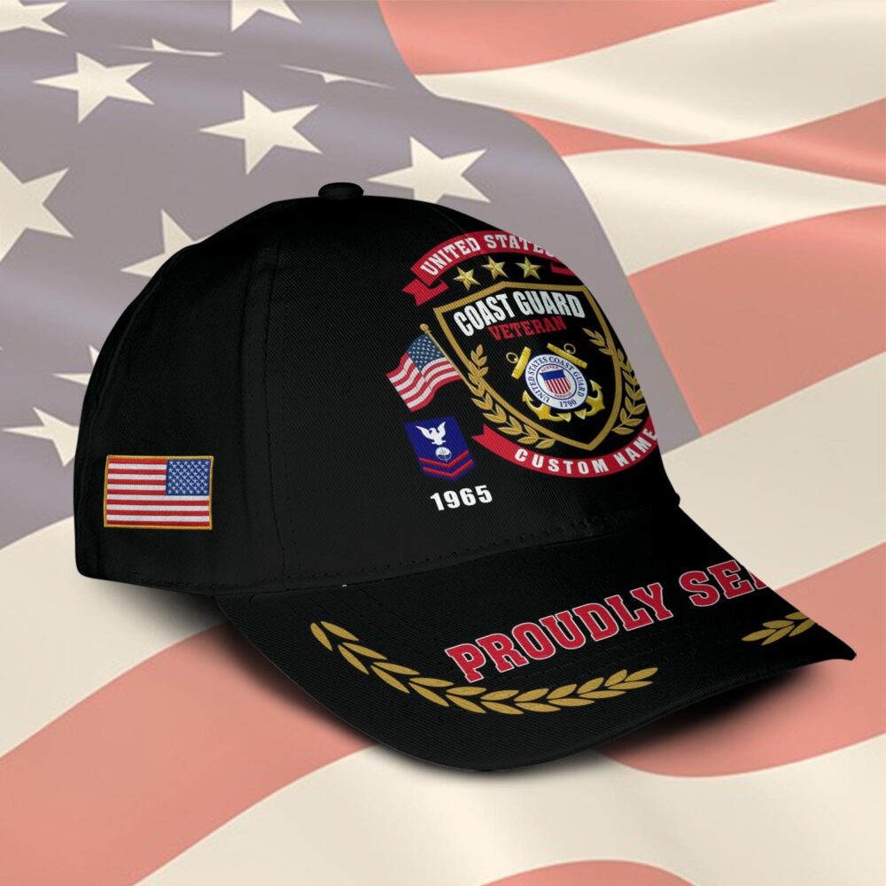 US Coast Guard, Duty, Honor, Country - Classic Cap - Image 2